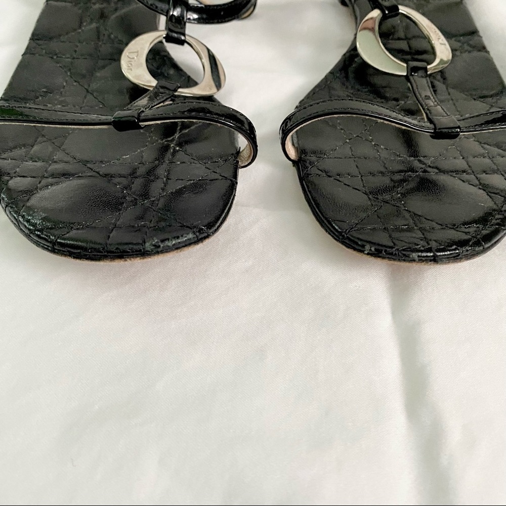Dior Logo Sandals - Picture 10 of 13